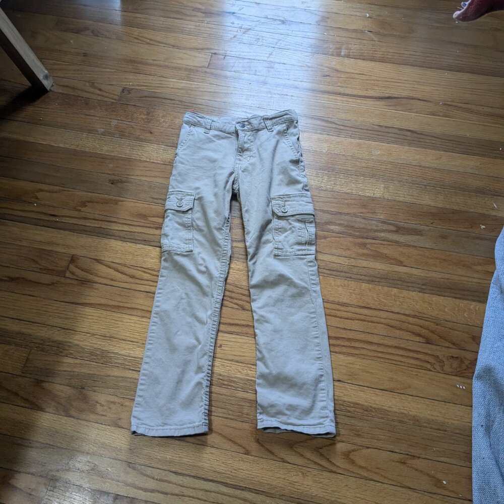 Wrangler Khaki Slim Cargo Pants